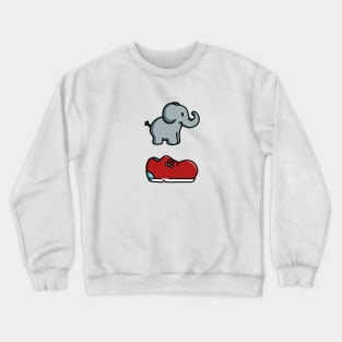 Elephant Shoe Crewneck Sweatshirt